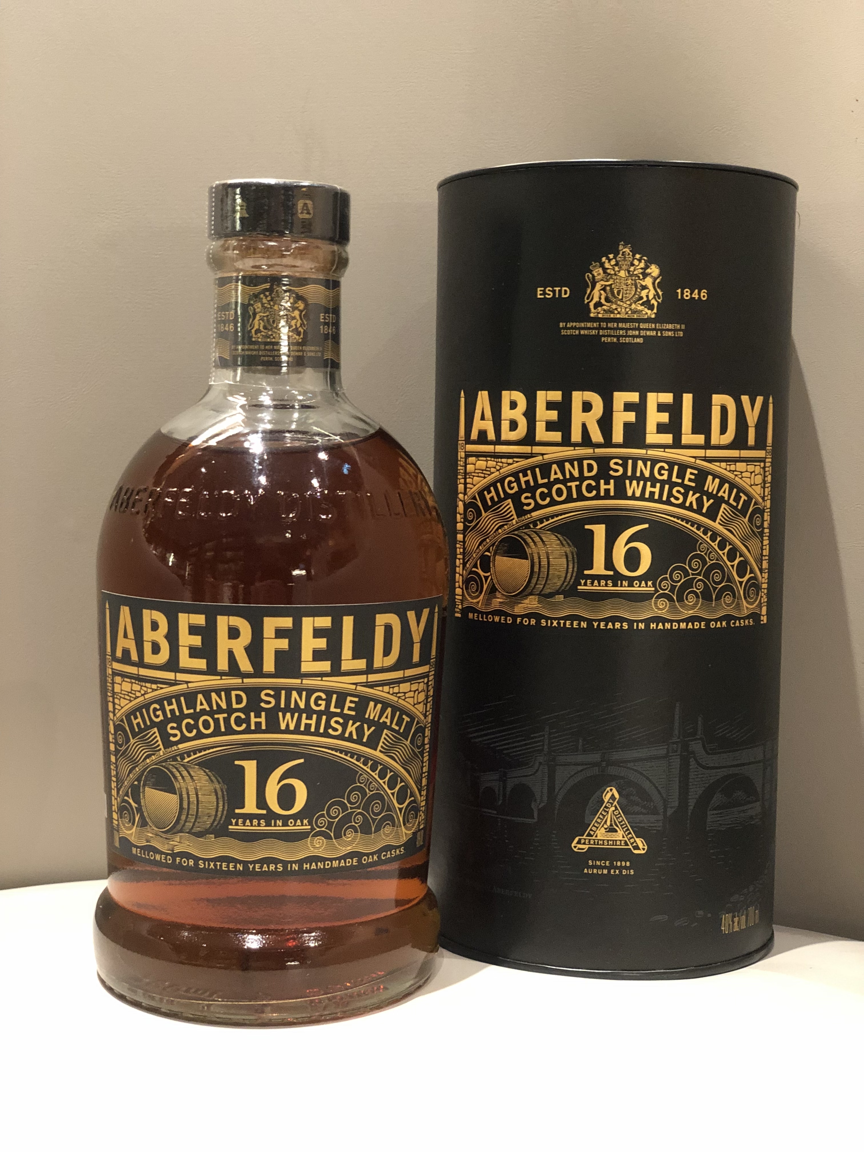 Aberfeldy 16 Years Single Malt Scotch 艾柏迪16年