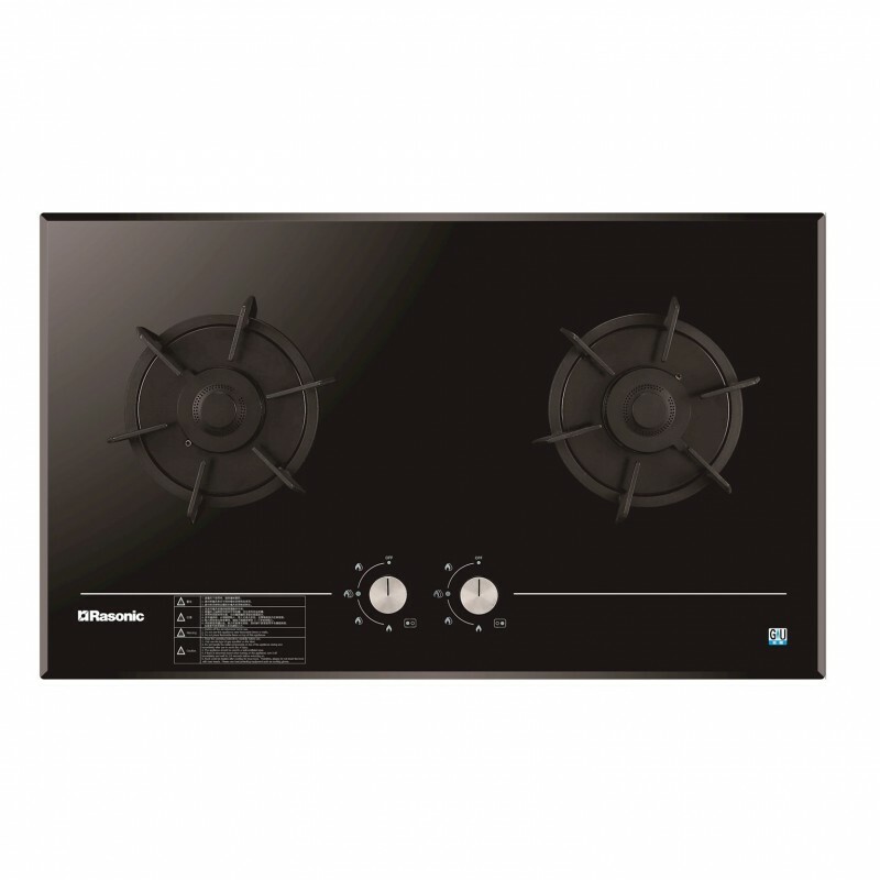樂信 Rasonic   RG-H261‧座檯‧嵌入式‧雙頭煮食爐‧煤氣‧石油氣‧香港行貨,原廠3年保養‧