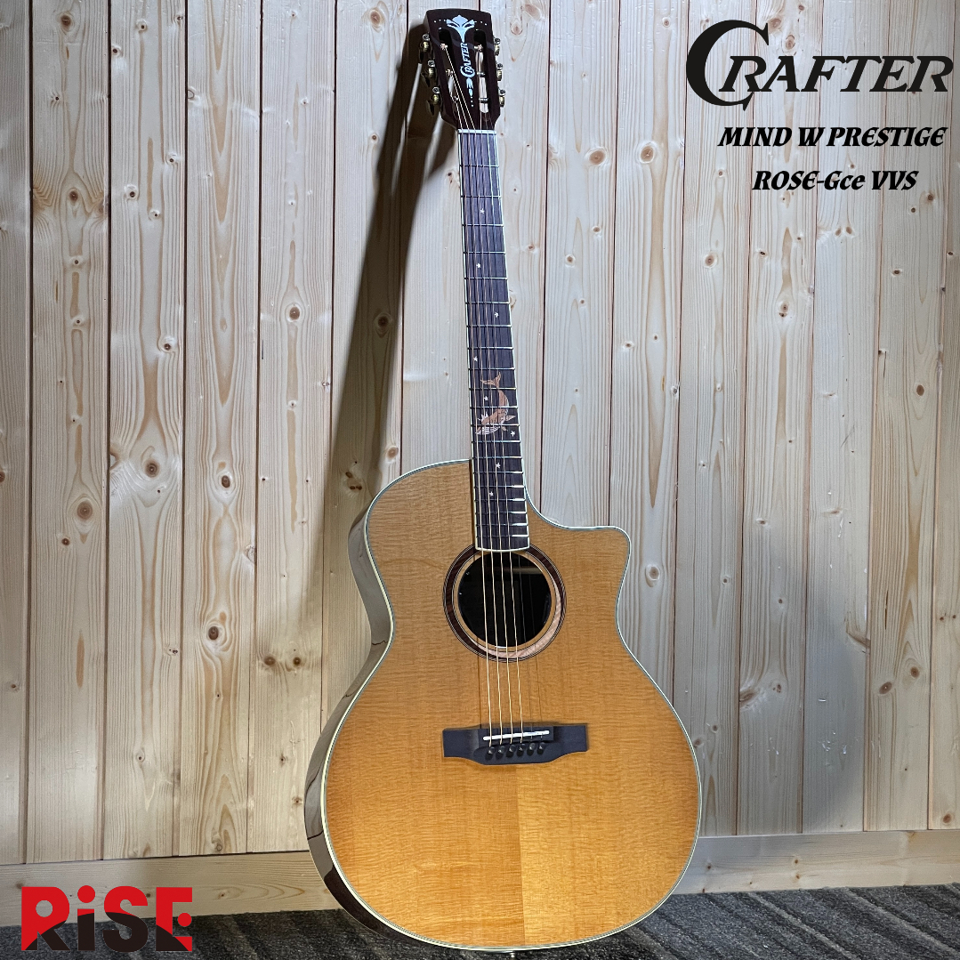 Crafter MIND W PRESTIGE ROSE-Gce VVS 碳化雲杉木 面單板 電木吉他