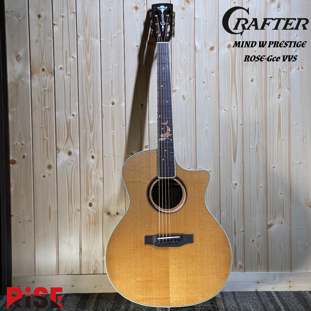 Crafter MIND W PRESTIGE ROSE-Gce VVS 碳化雲杉木 面單板 電木吉他