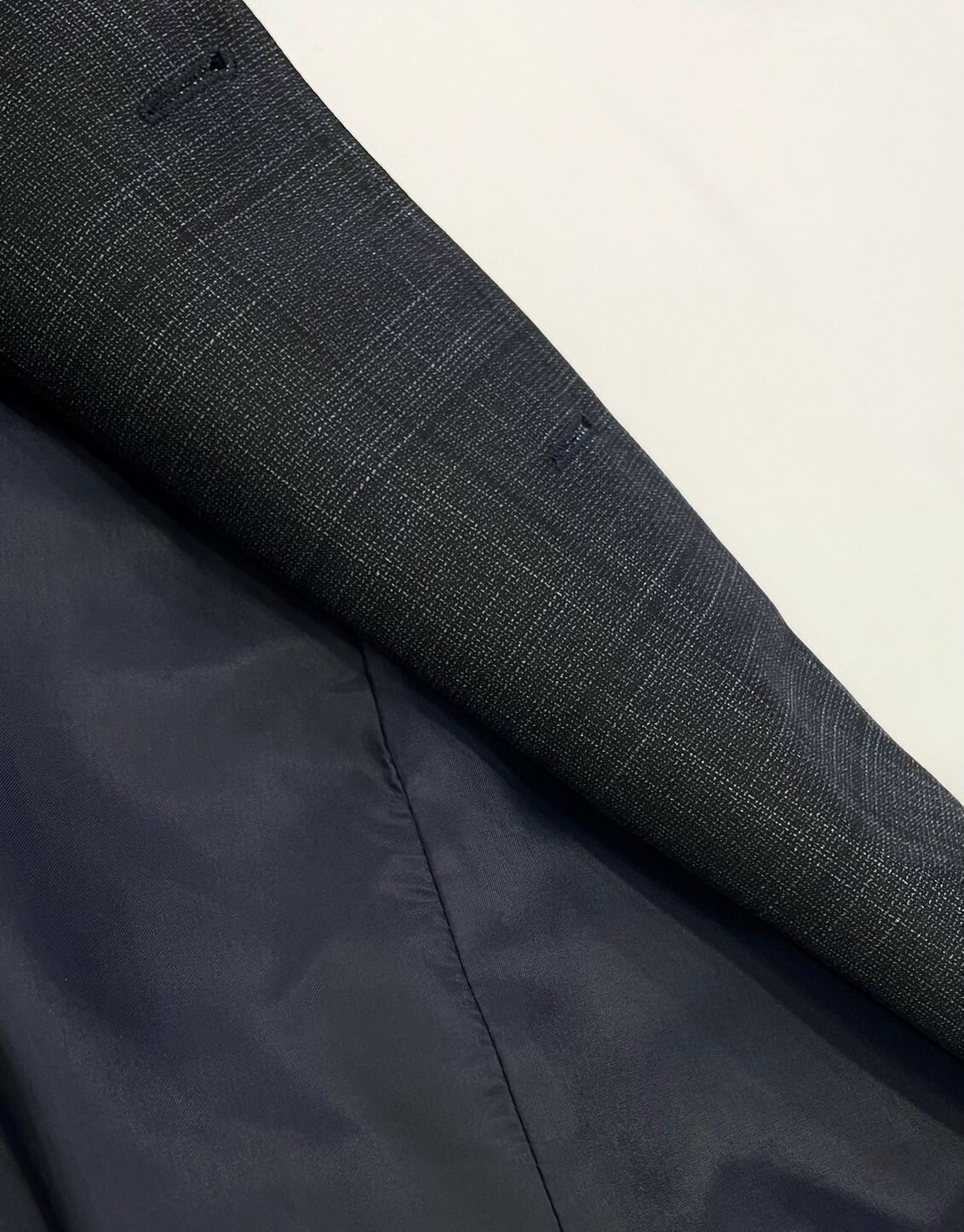 藍灰色窗格式格紋西裝外套03