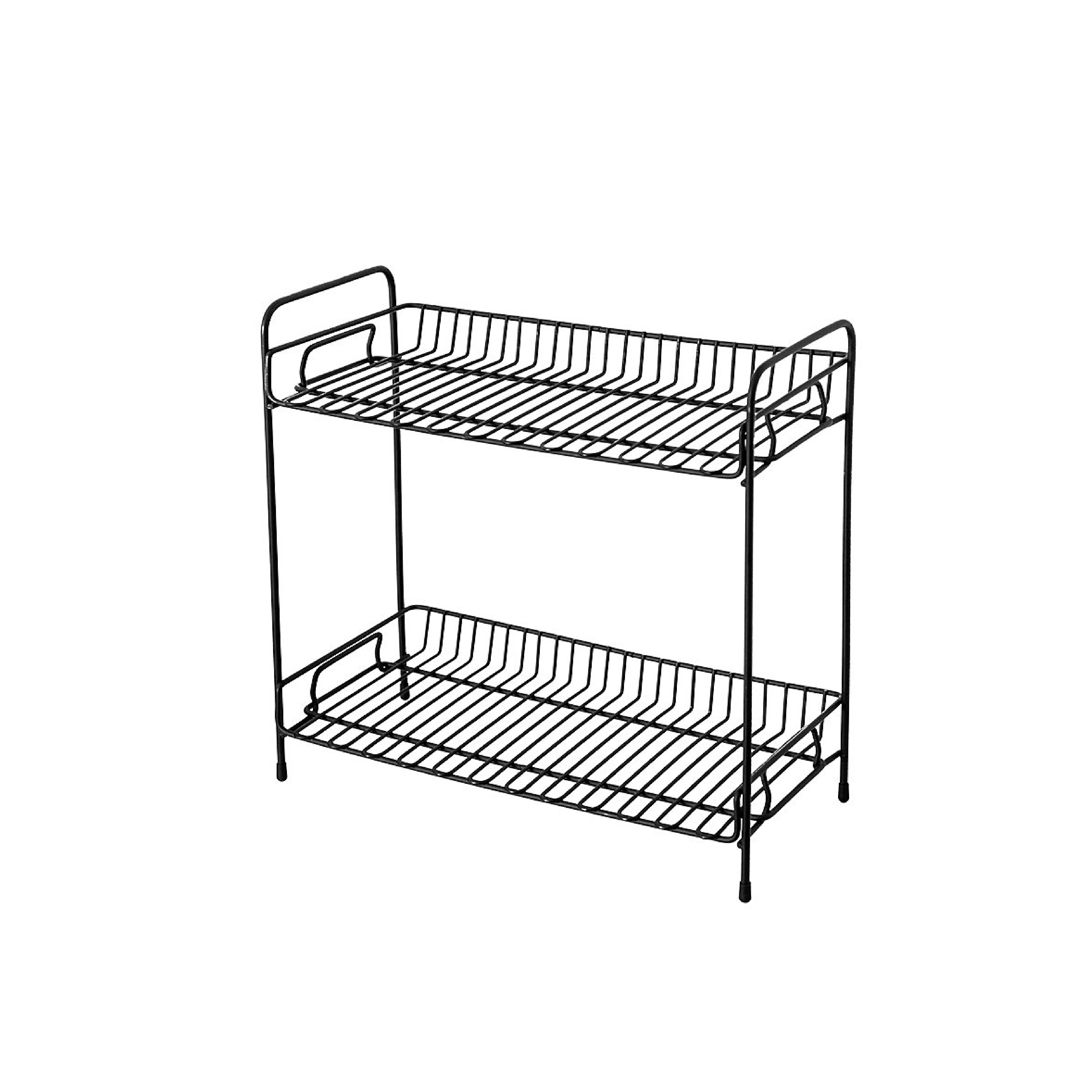 鐵藝廚房雙層收納架