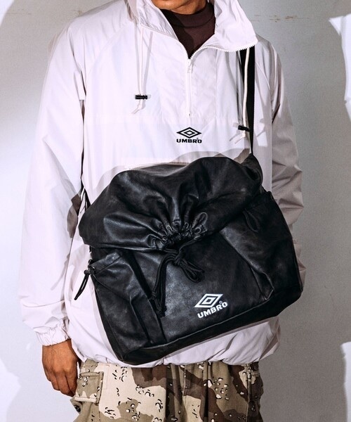 UMBRO / SP PU LOGO SHOULDER BAG
