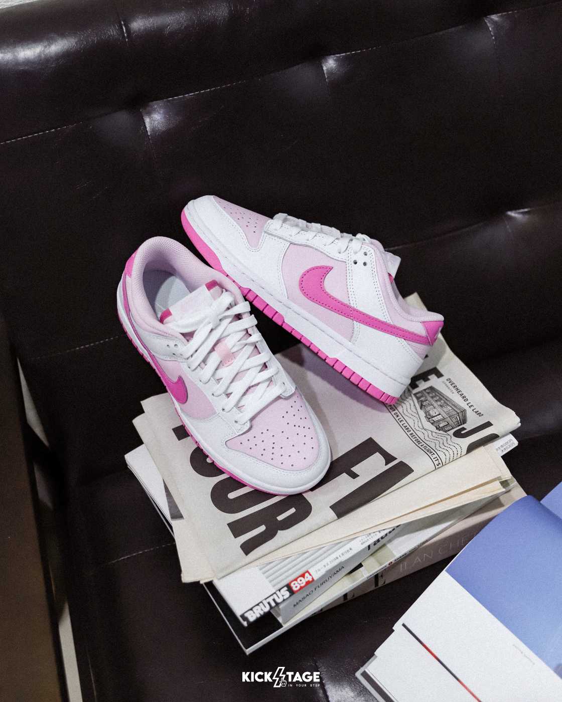 **特價售出無退換**女鞋 NIKE DUNK LOW 'Hyper Pink' 芭比粉 低筒 復古 休閒鞋【HQ1181-661】