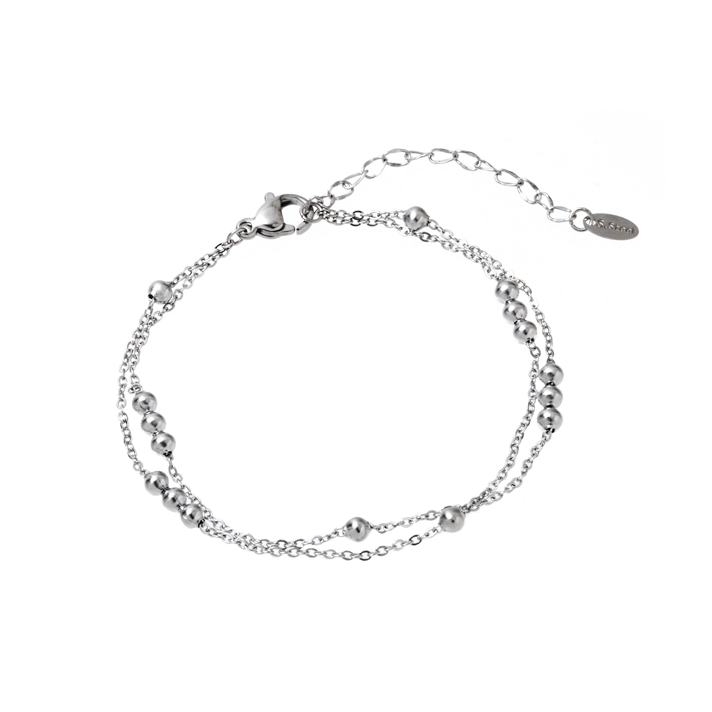 平價飾品,鋼鍍18K金,手鍊