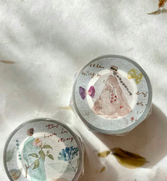 Pion｜mini girl  PET膠帶 (兩款可選）