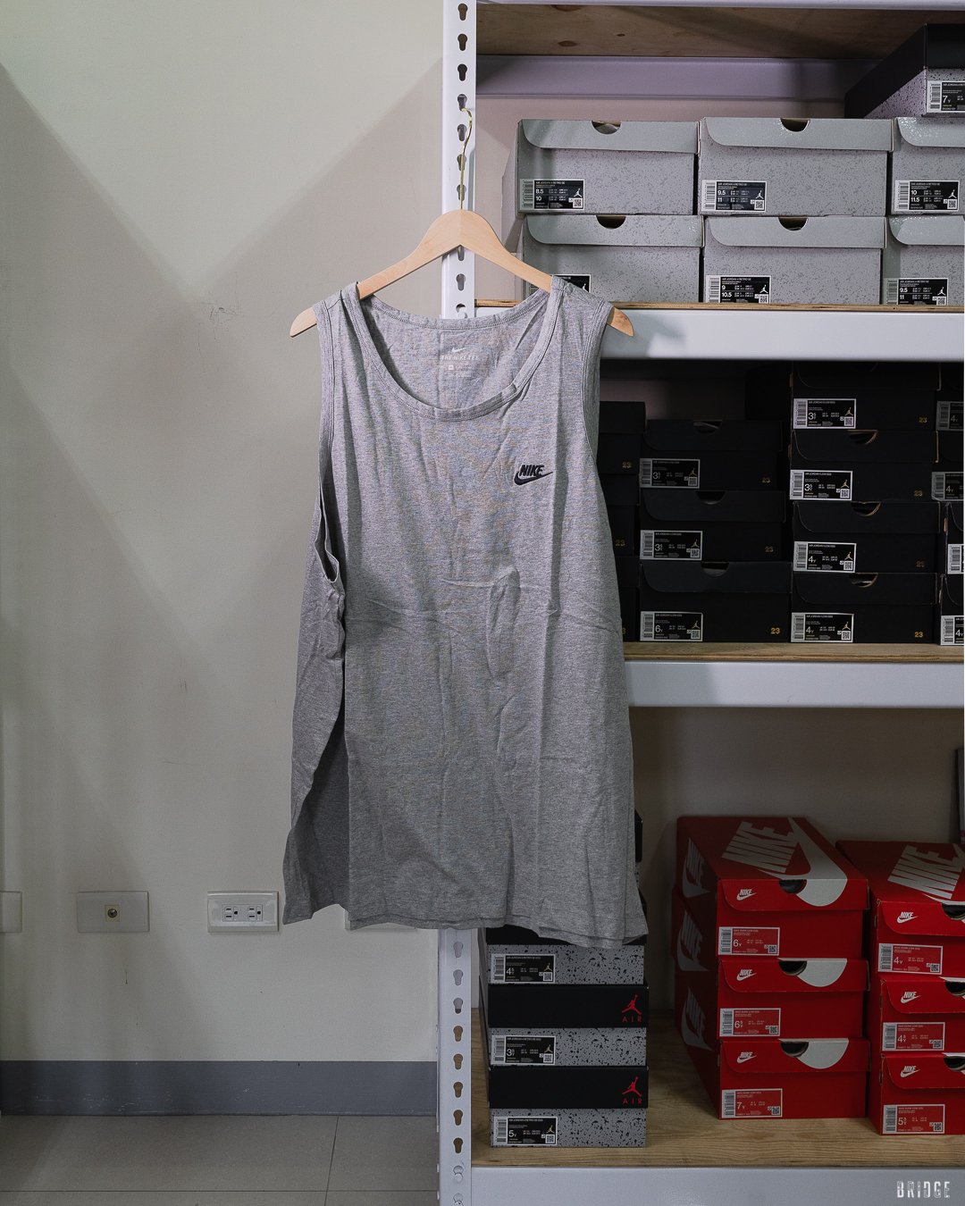 黑勾背心(淺灰)