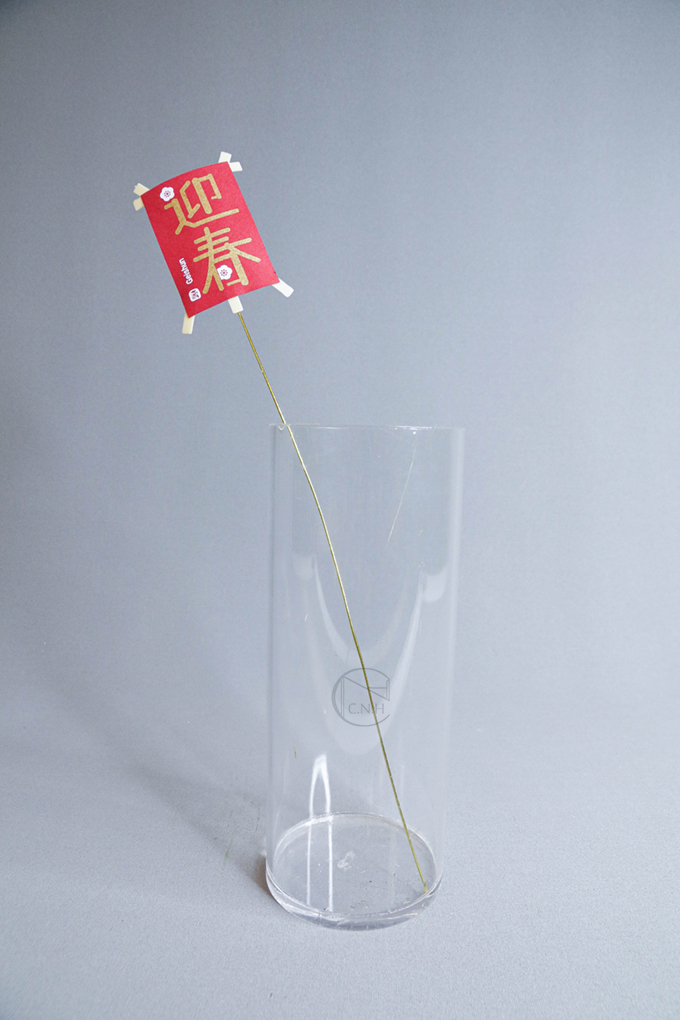 裝飾 迎春插牌 P910250 紅色 2單位