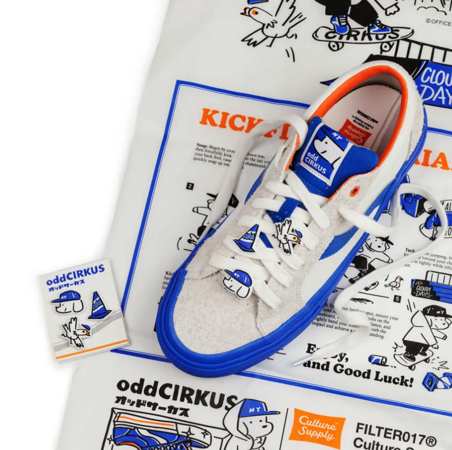 【現貨】| ODD AND JOHN | Shoe Charms by FILTER017® Culture Supply™ PVC造型鞋帶扣(3入)