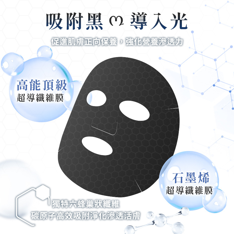 我的心機 石墨烯超導面膜 3款【BC002】