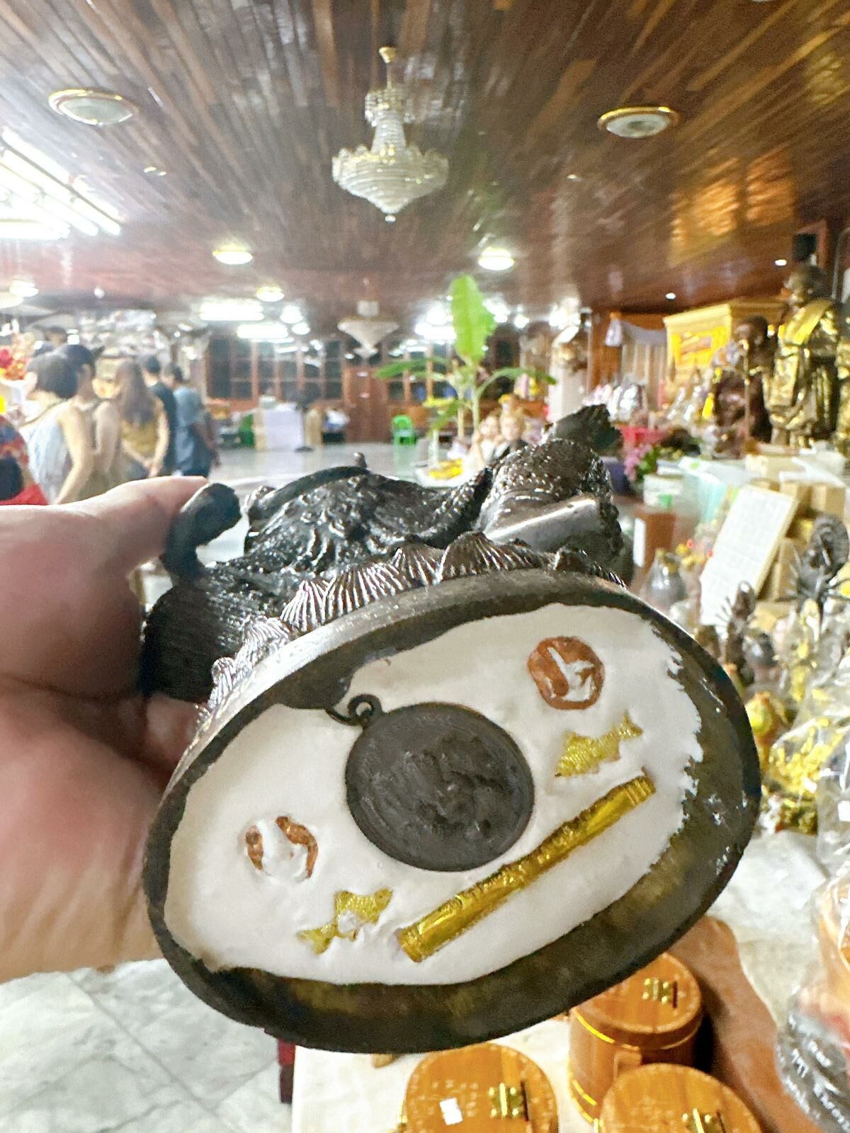 龍婆本廟 開光加持 廟銅版跳成願舞象神 大尊