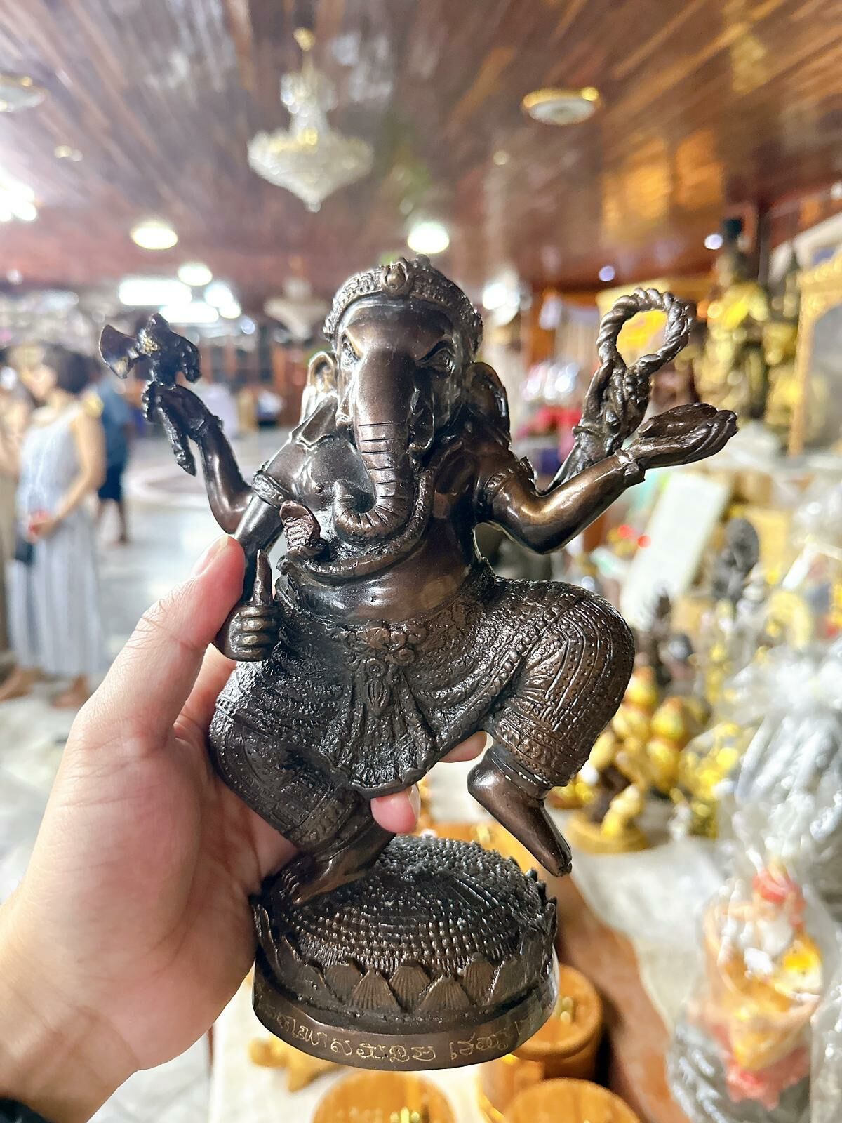 龍婆本廟 開光加持 廟銅版跳成願舞象神 大尊