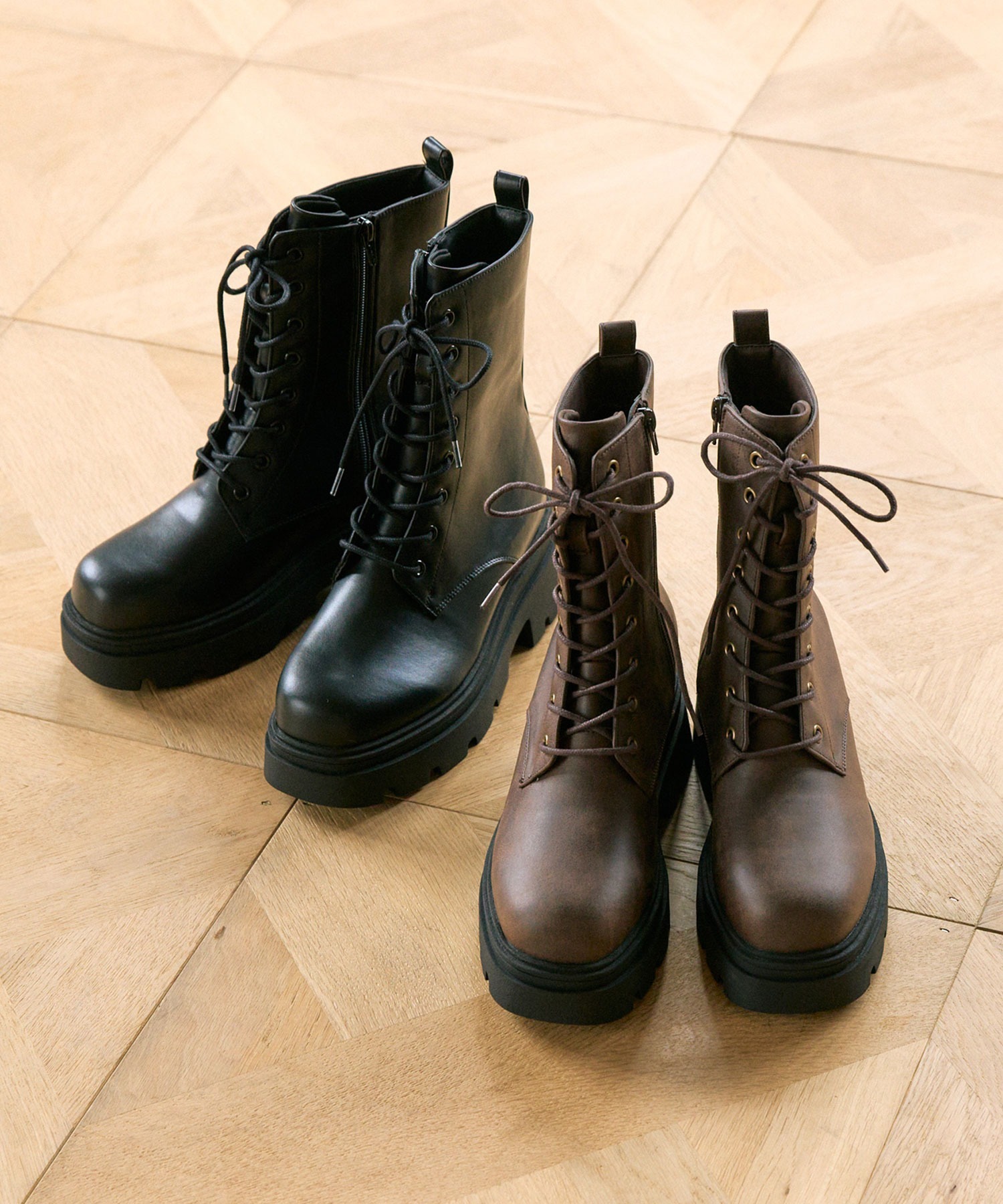 預購 - [預約 9 月] JP 綁帶短靴