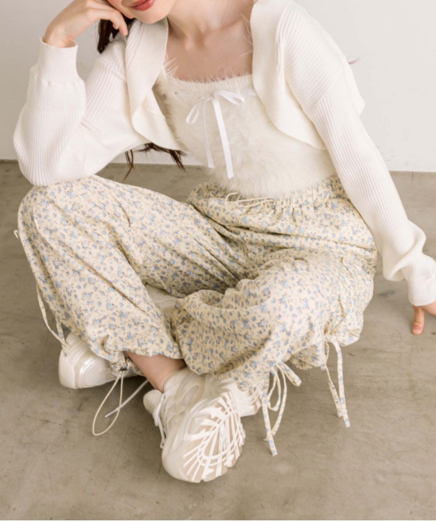 預購 - JP 雙絲帶工裝褲