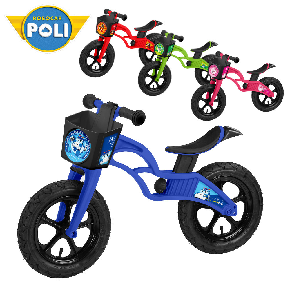 送車架【PopBike】  救援小英雄兒童平衡滑步車- AIR 充氣胎 - 賀利