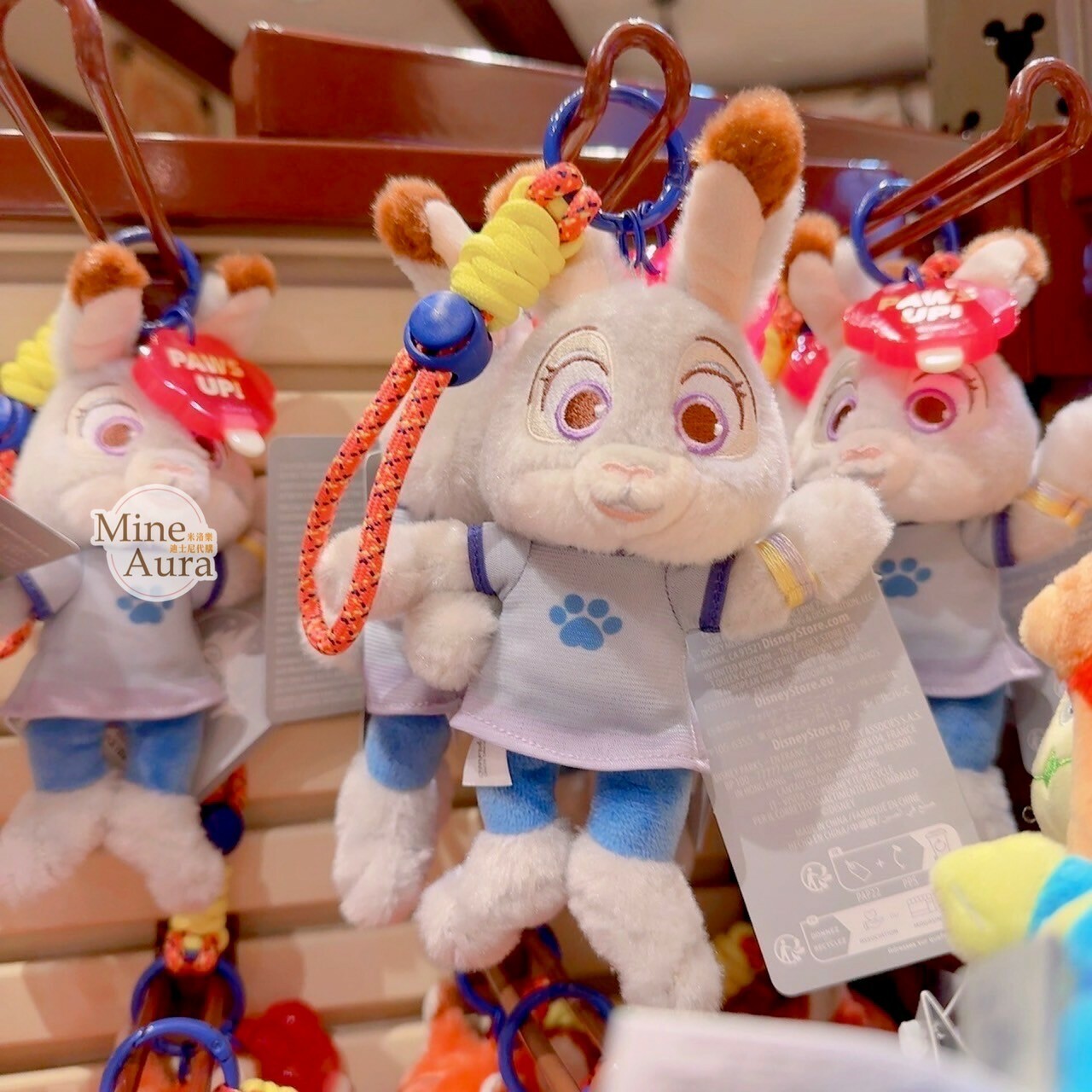 音樂節系列 哈茱蒂 Judy 兔 造型 絨毛 吊飾 鑰匙圈 動物方城市 Zootopia -香港迪士尼樂園