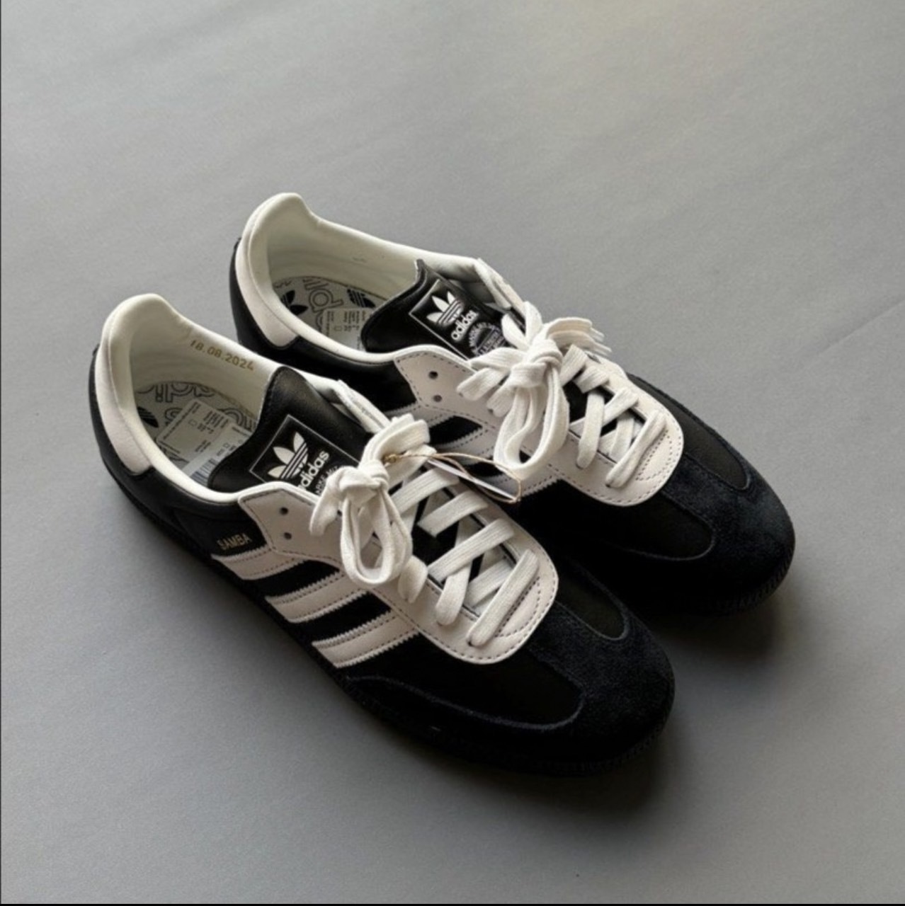 "代購" ADIDAS SAMBA OG 75週年限定金標  JP5282