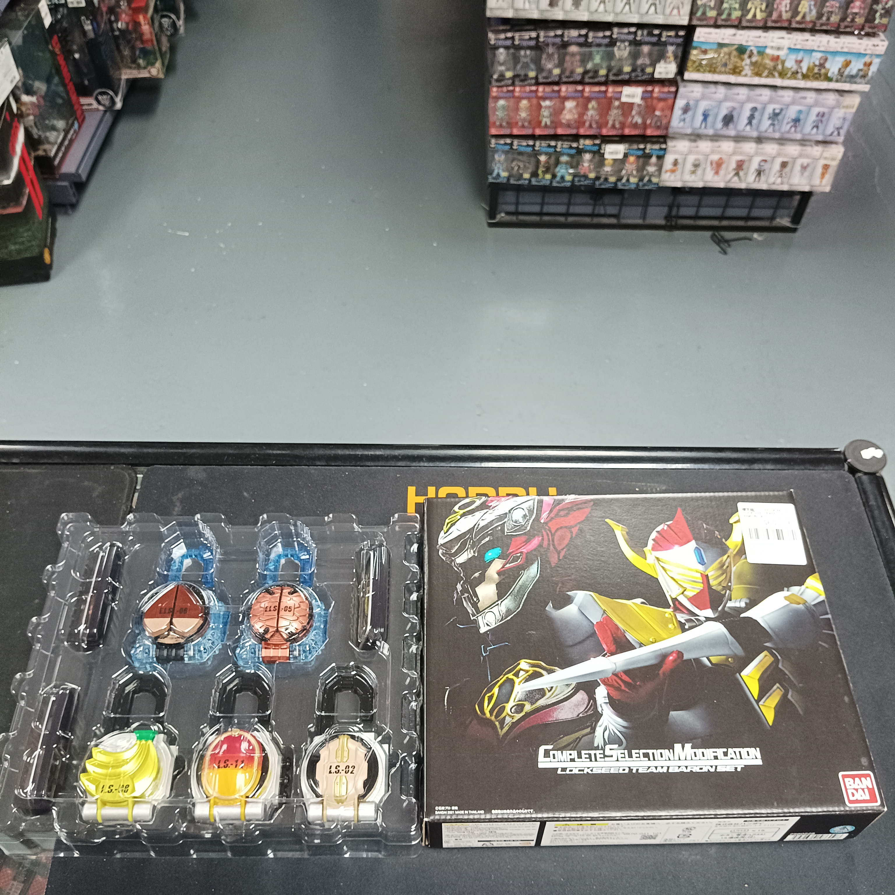 幪面超人-CSM GAIM LOCKSEED TEAM BARON SET 