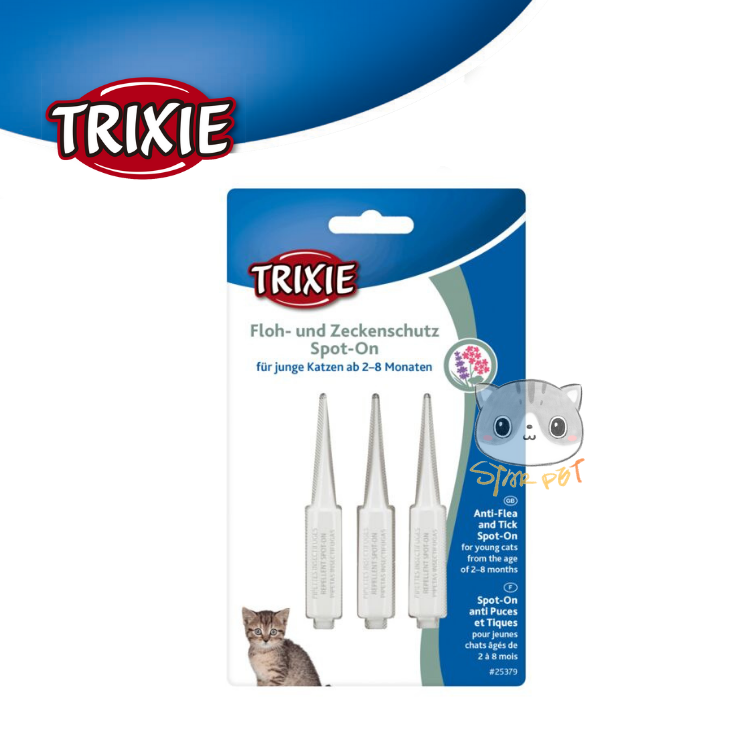 TRIXIE Spot-On flea and tick protection Kitten (2-8month)