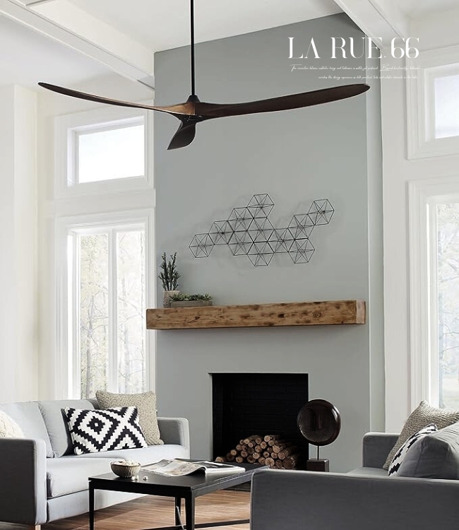 Torino Ceiling Fan 古典胡桃木遙控吊扇 (42吋 / 52吋)
