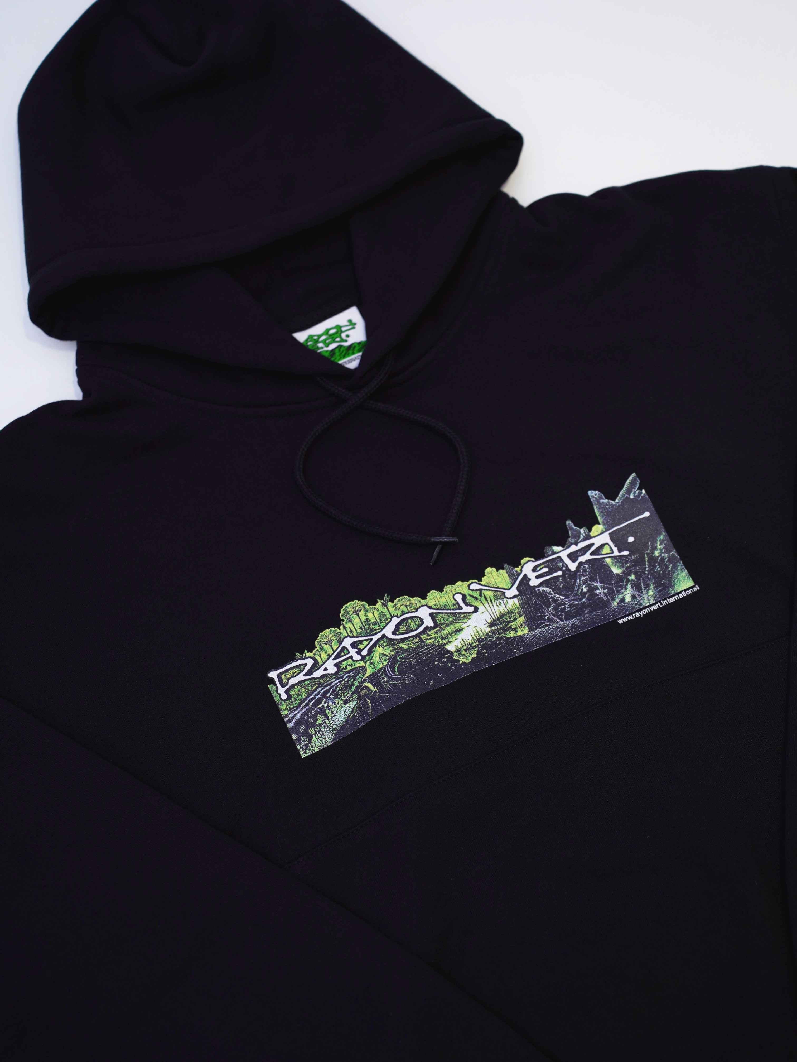 Rayon Vert｜Mesozoic Hoodie "Goglotha Black"