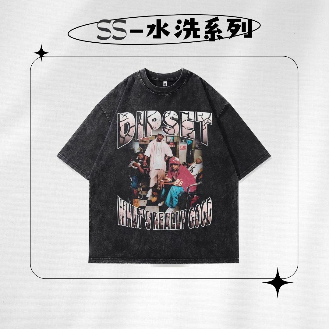 【SS 預購】名人系列 美國嘻哈團體 - The Diplomats 水洗短袖上衣