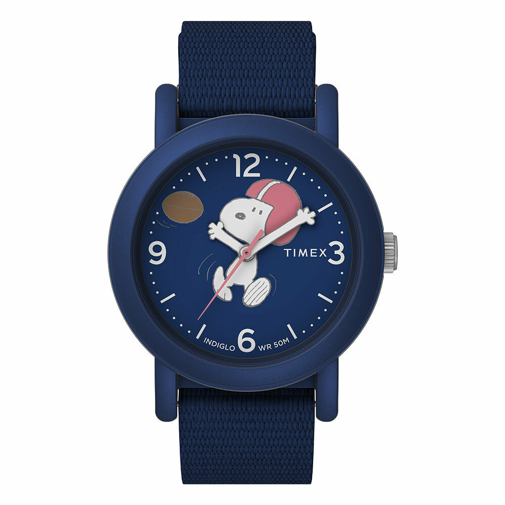 Timex Camper x Peanuts 史努比 Snoopy 40mm 石英錶 TW2W48500