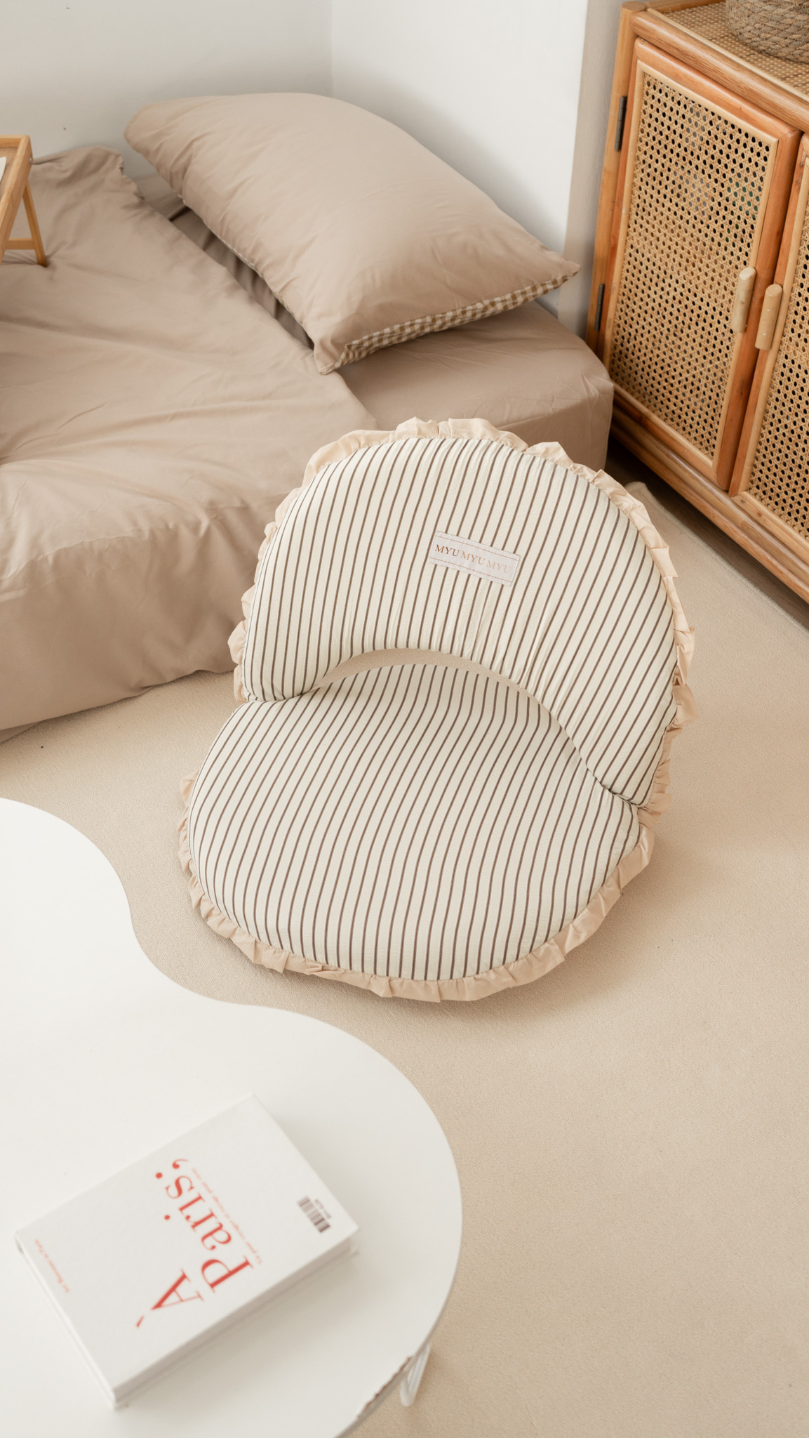 沐慕訂製線條折疊椅