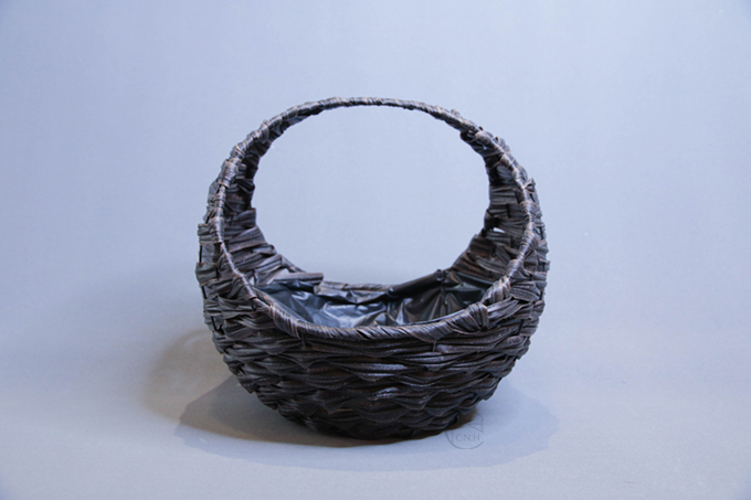 籐籃花器 藤編籃 CP714