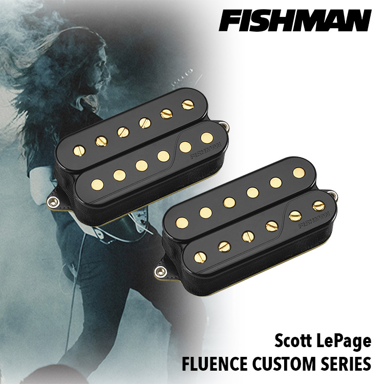 簽名款 Fishman Fluence Custom Series Scott LePage 主動式 拾音器
