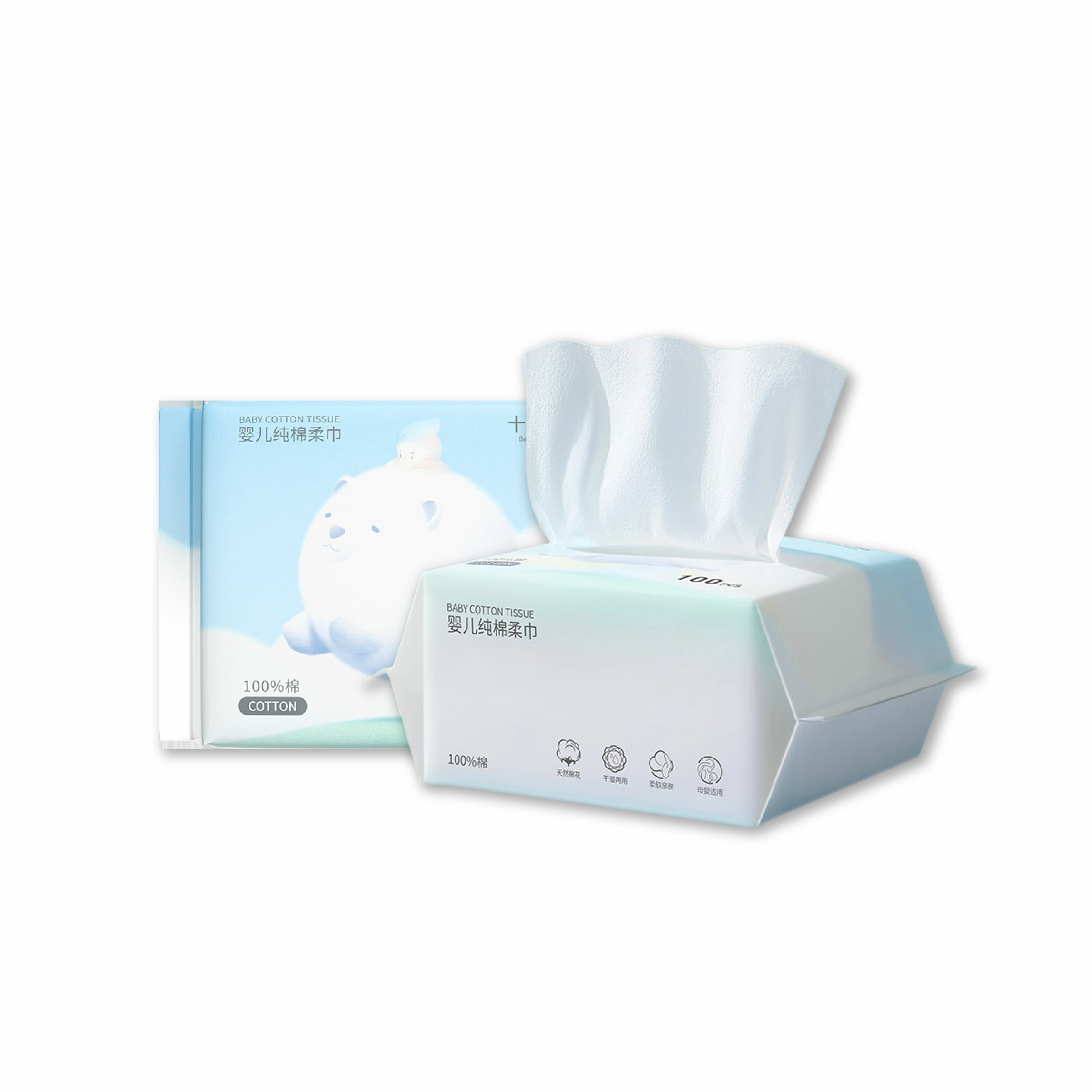 嬰兒款乾濕兩用巾