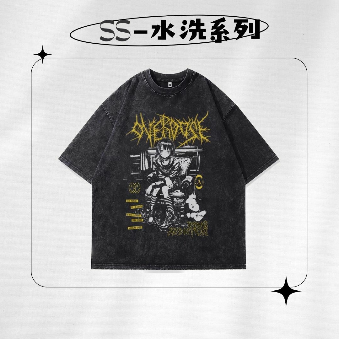 【SS 預購】卡通動漫系列 原創角色 水洗短袖上衣