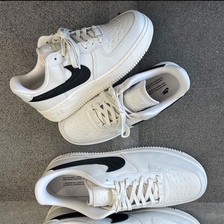 <連線代購商品>Nike Air Force 1 '07 熊貓 全白黑勾 大勾 防潑水 AF1白黑 低筒休閒鞋【FV1182-001】AMBUSH平替版 WAF1