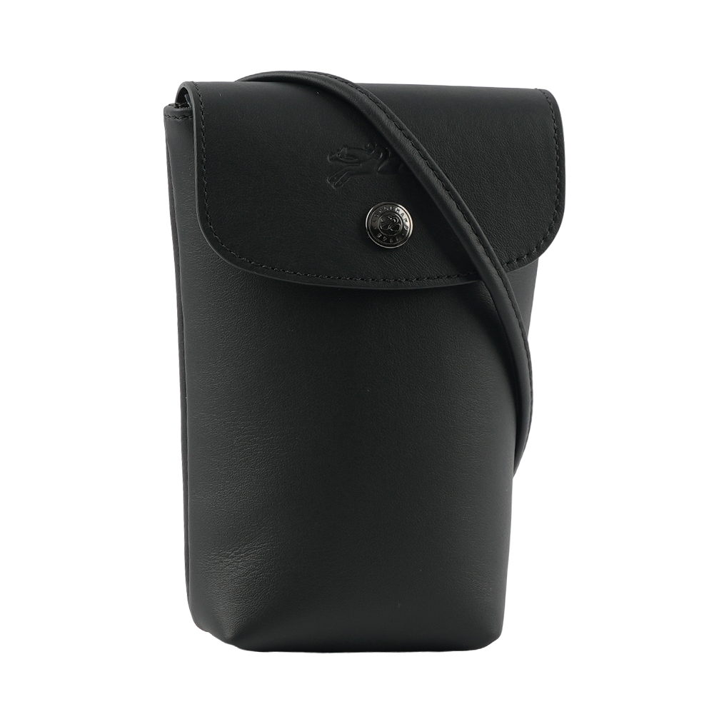 【LONGCHAMP】Le Pliage Xtra 小牛皮斜背手機包