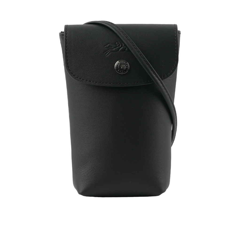 【LONGCHAMP】Le Pliage Xtra 小牛皮斜背手機包