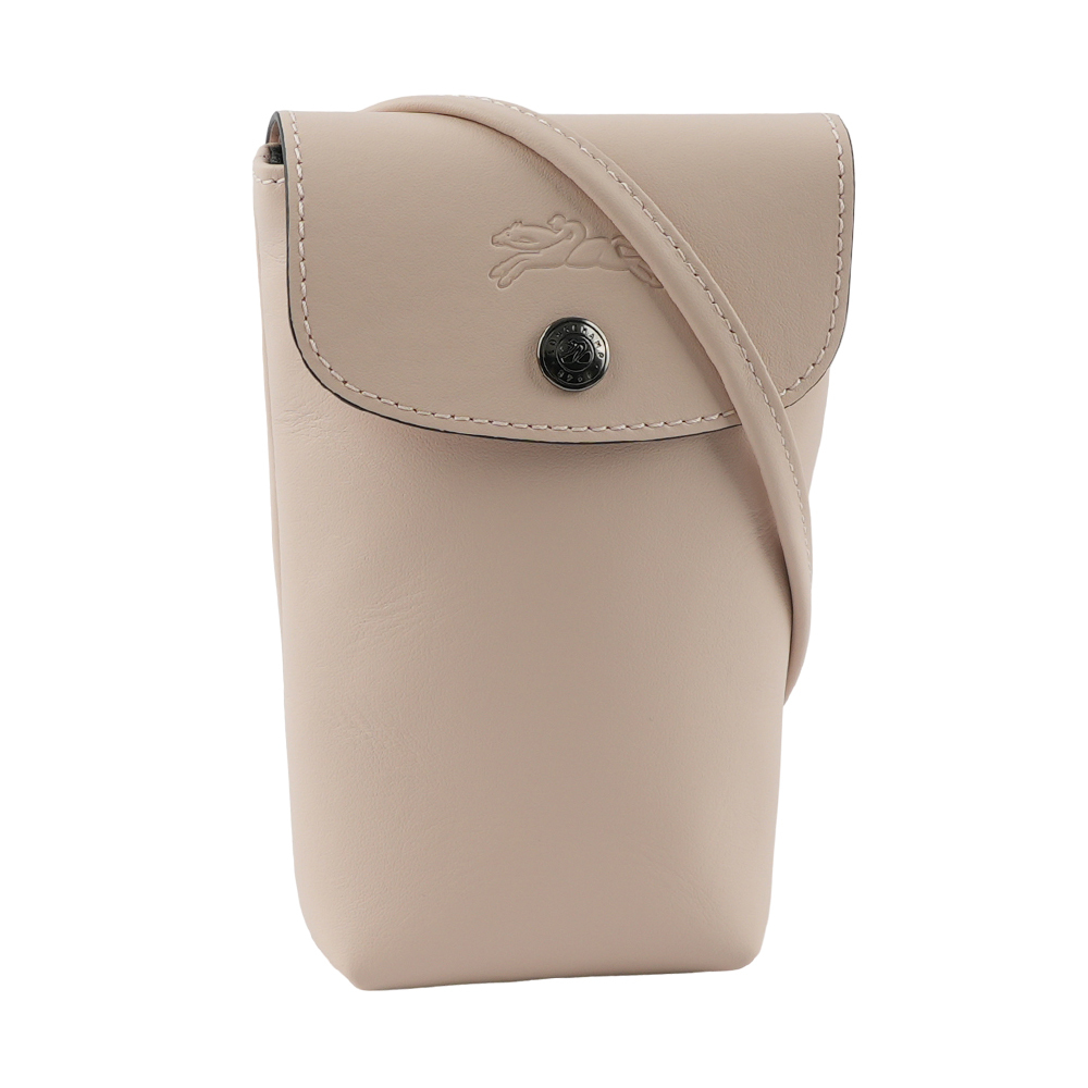 【LONGCHAMP】Le Pliage Xtra 小牛皮斜背手機包