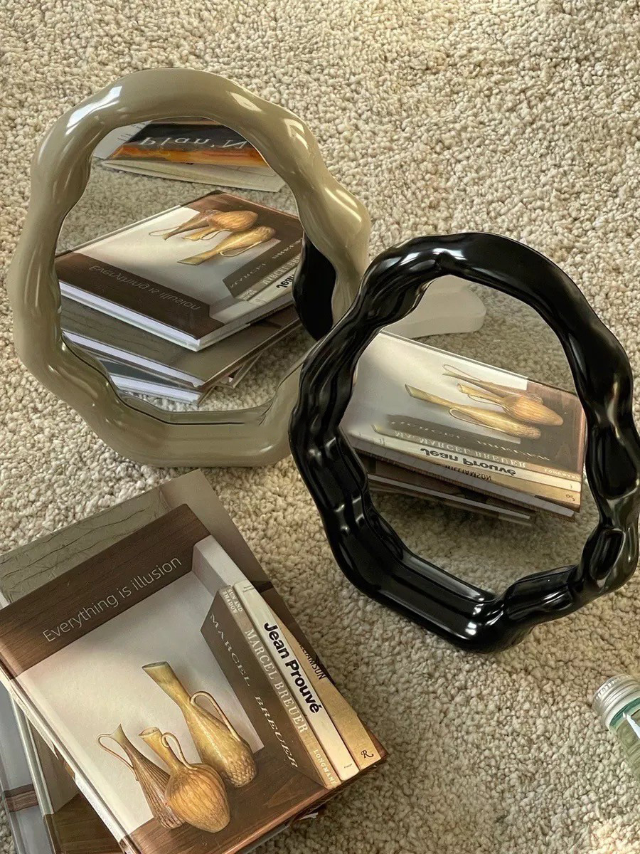 不規則滾邊ins風網美立鏡 / 3色