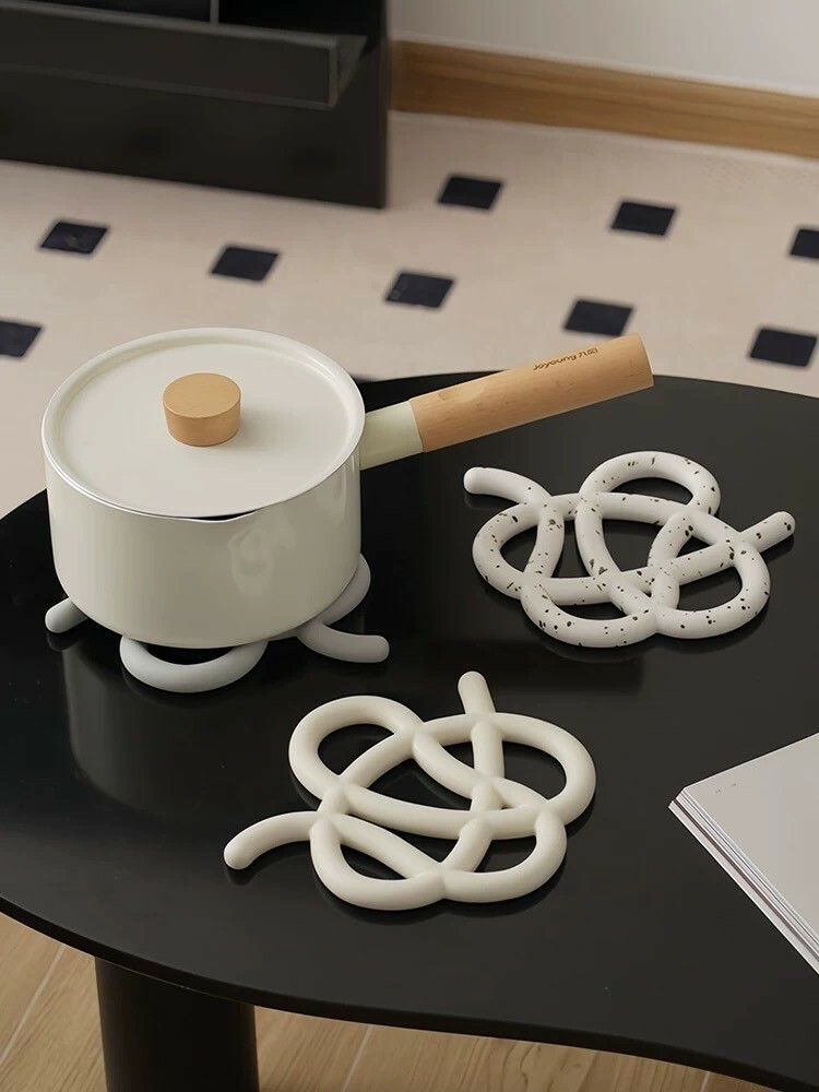 繩結陶瓷餐墊擺件 / 6色