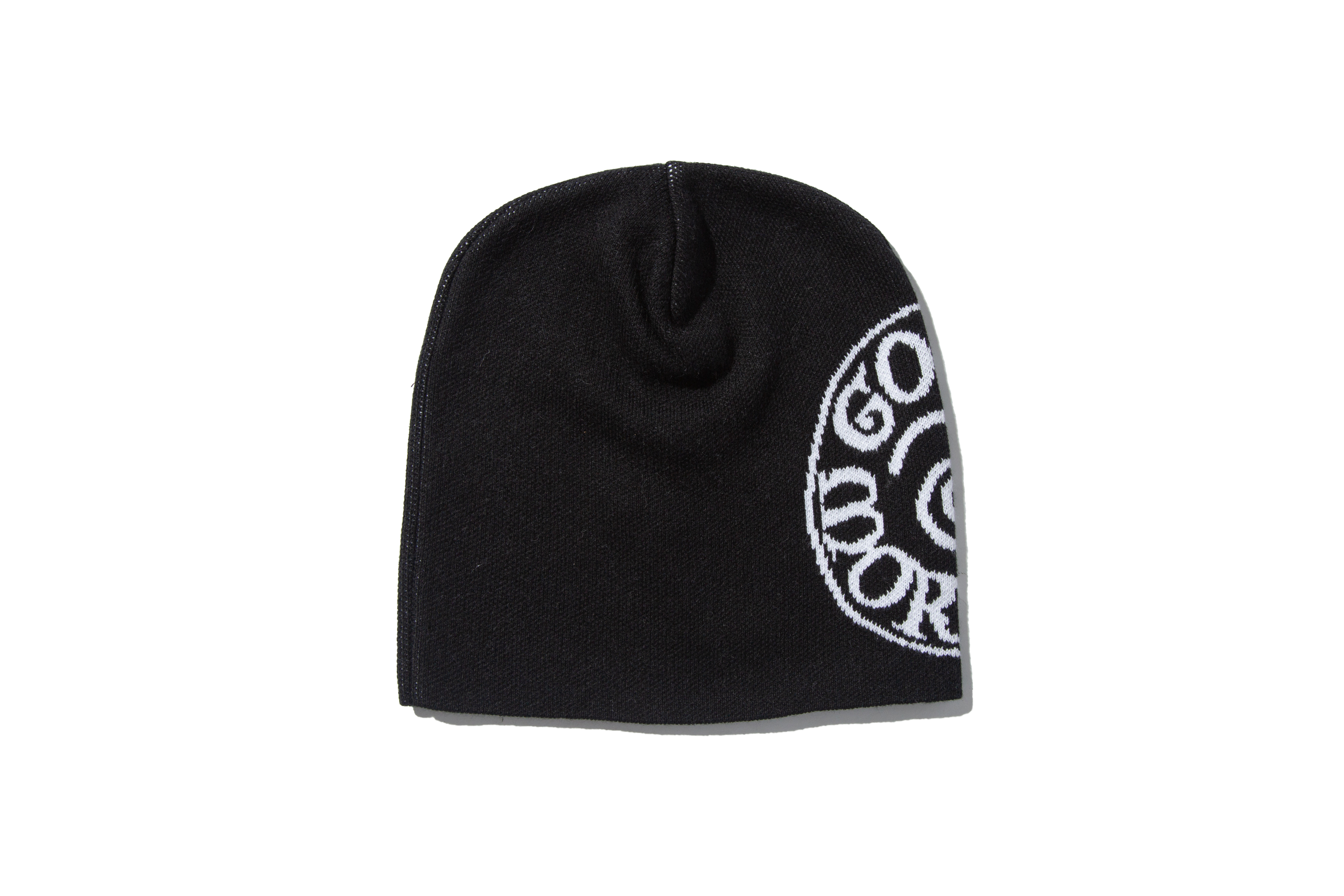 GOOD MORNING TAPES "SPIRAL BEANIE" (BLACK)