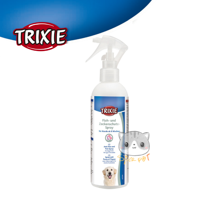 TRIXIE Flea and Tick Spray 250ml (suitable from 2 months)