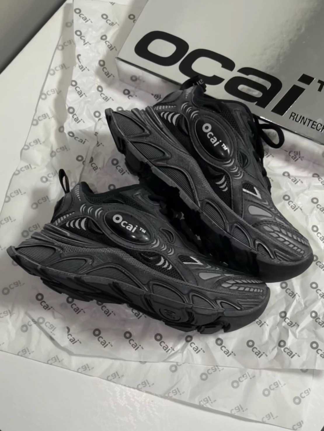 【代購】OCAI 黑武士 復古老爹鞋 OC230261