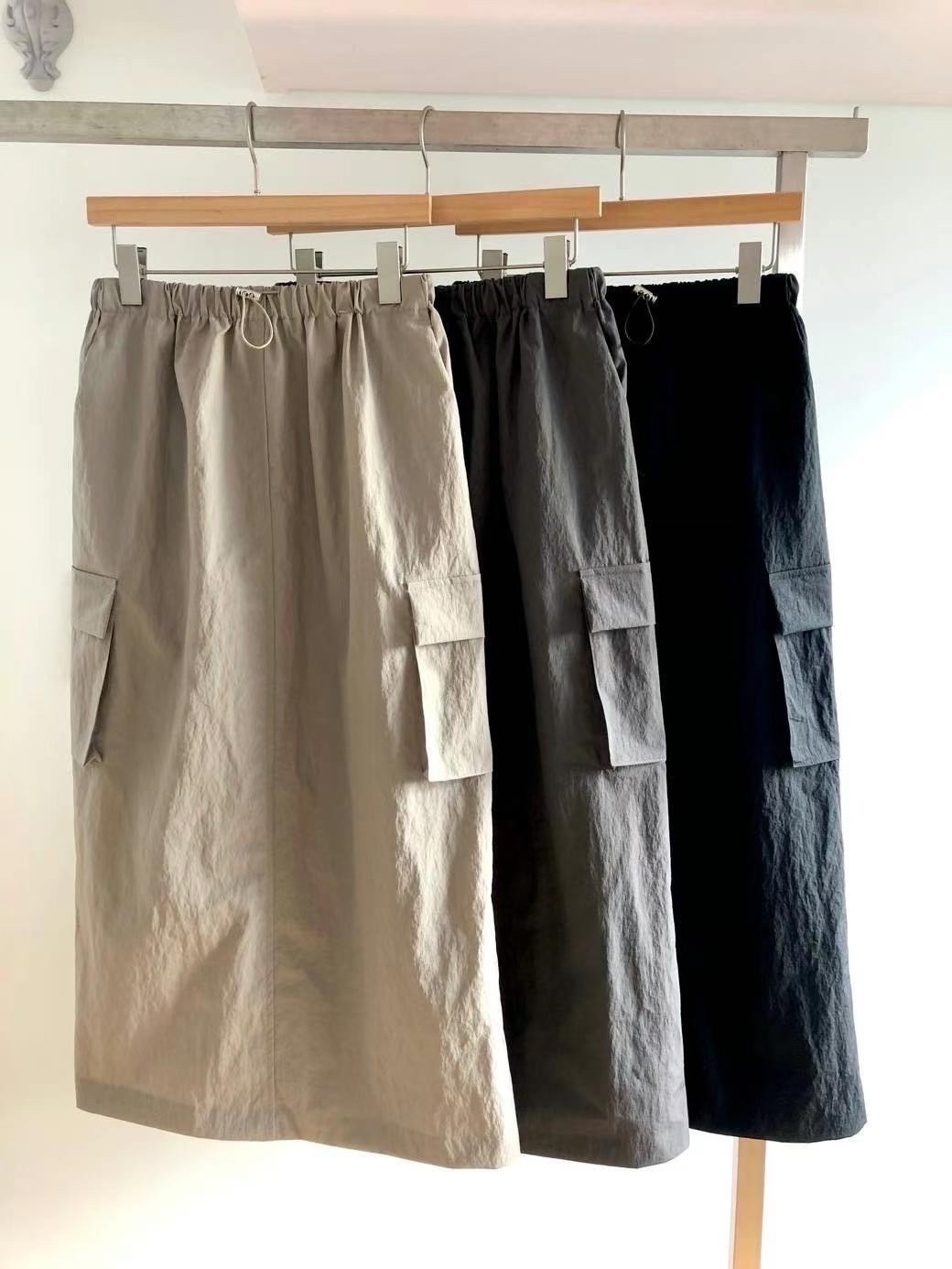 正韓超輕薄刷刷工裝裙