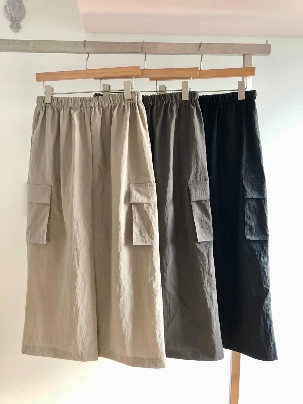 正韓超輕薄刷刷工裝裙