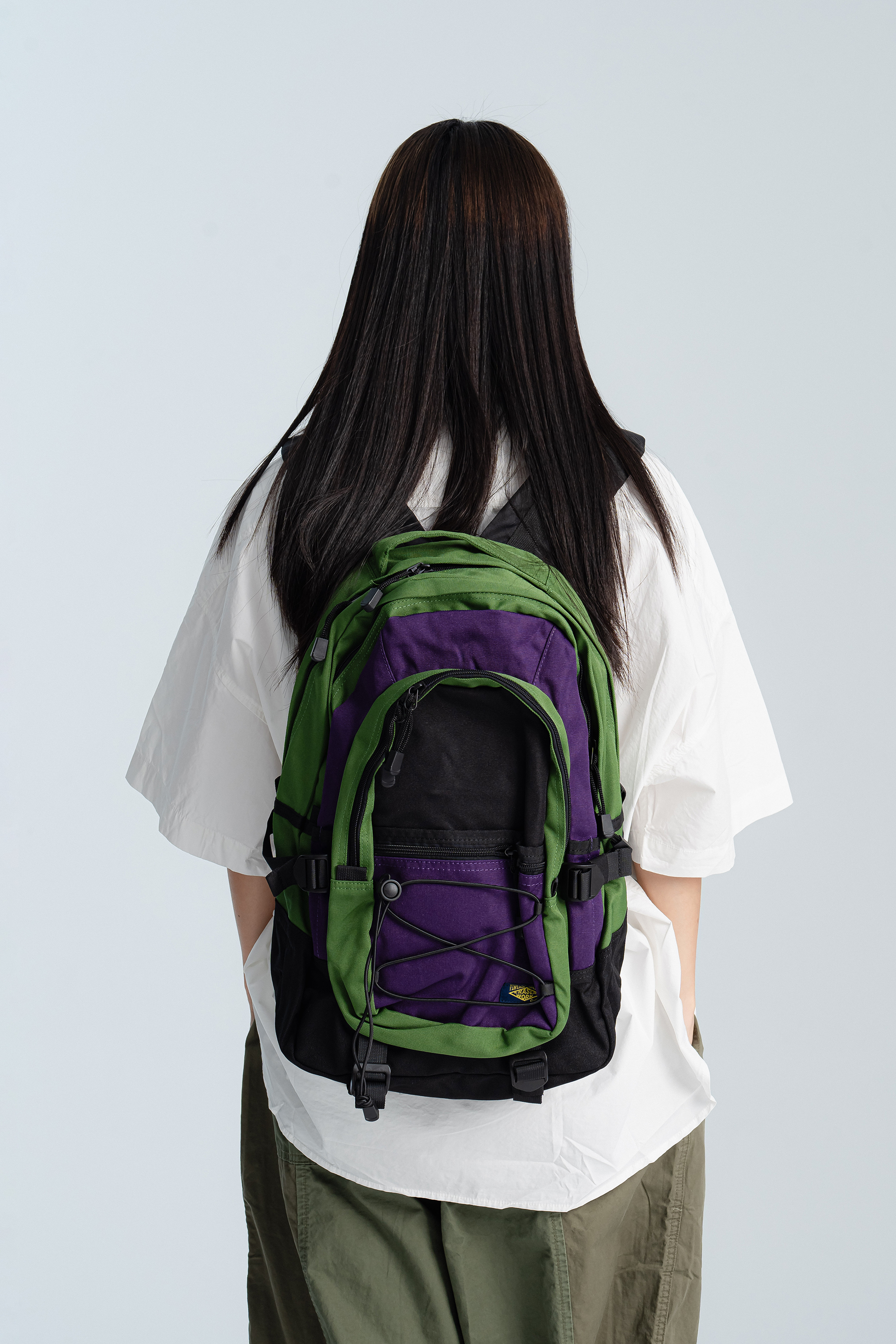 |韓國Korea|多功能夾層後揹包