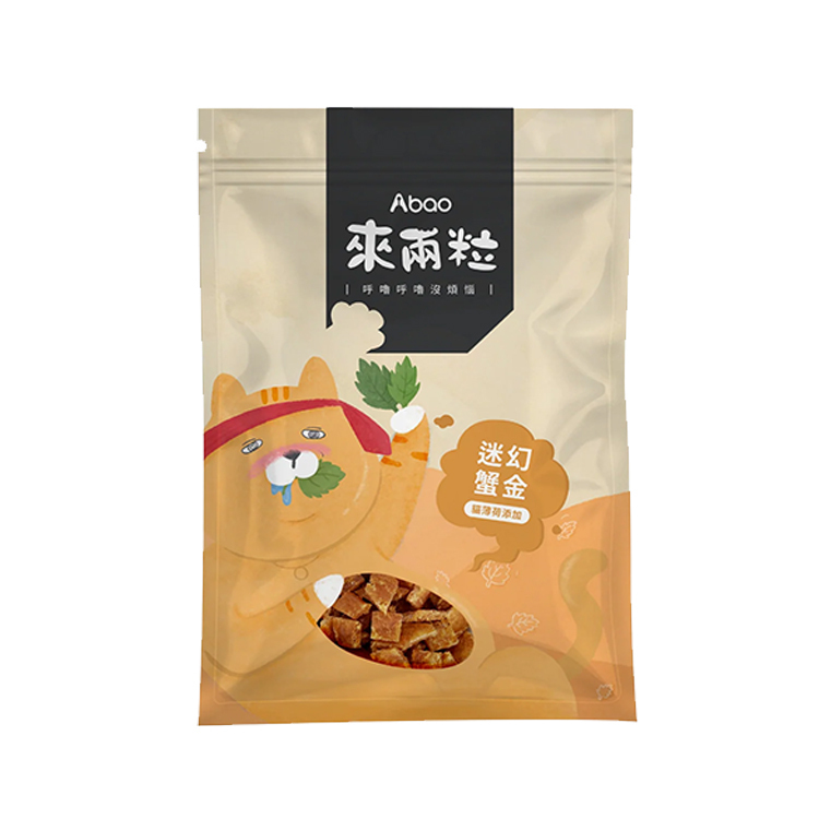 A 來兩粒 貓薄荷舒壓零食 迷幻蟹金 30g