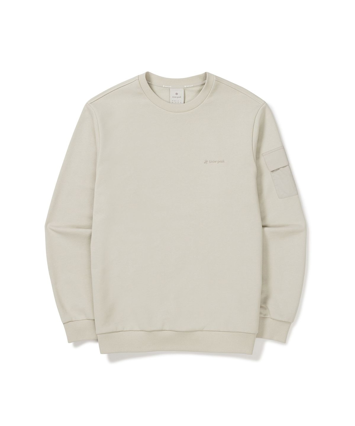 【代購】Snow Peak 雪諾必克 Land Pocket 臂口袋 衛衣 長袖 大學T S24FMFHT60