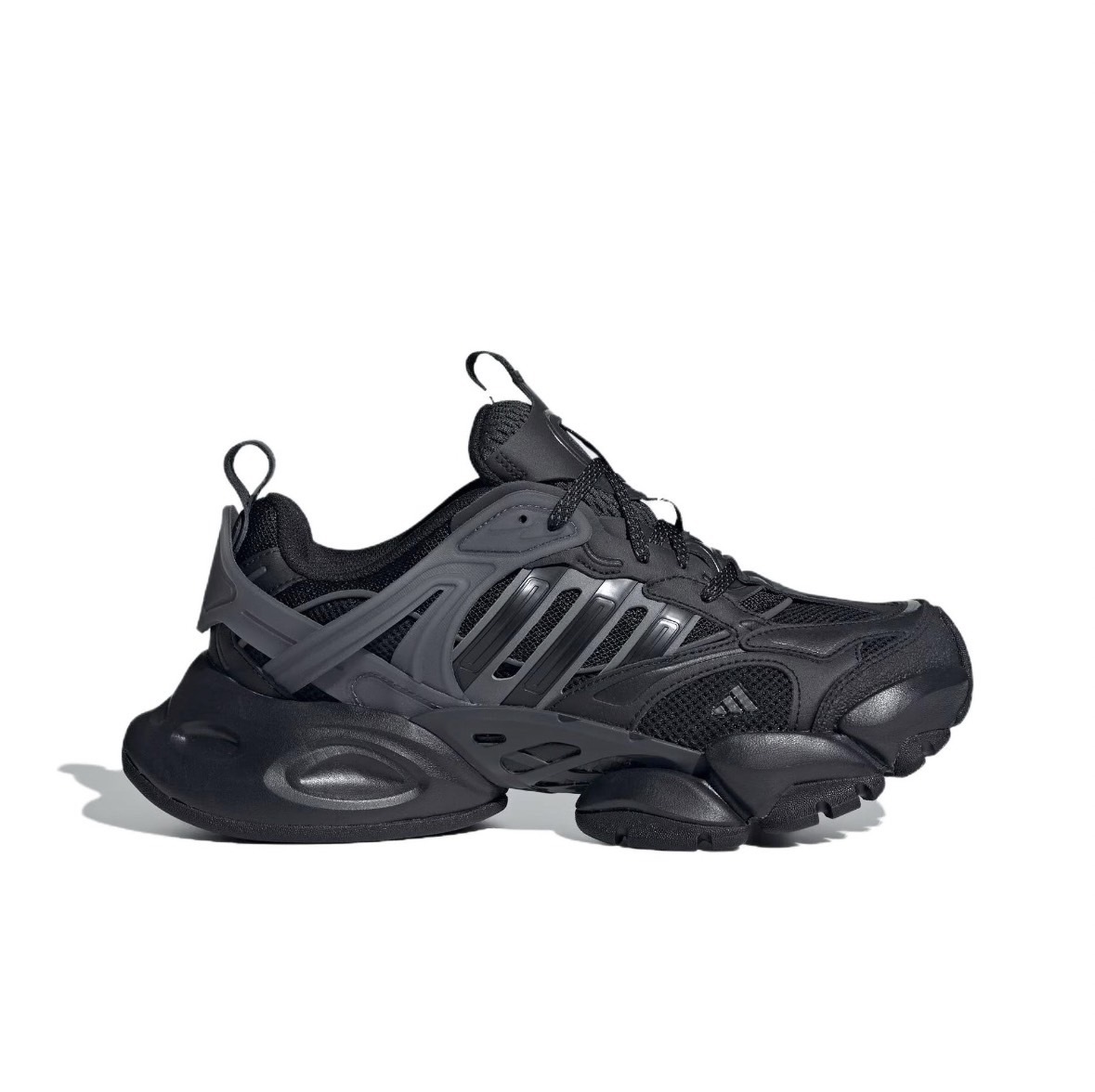 Adidas XLG Runner Deluxe "Black Grey" 黑天使 鞋帶反光 JR3086