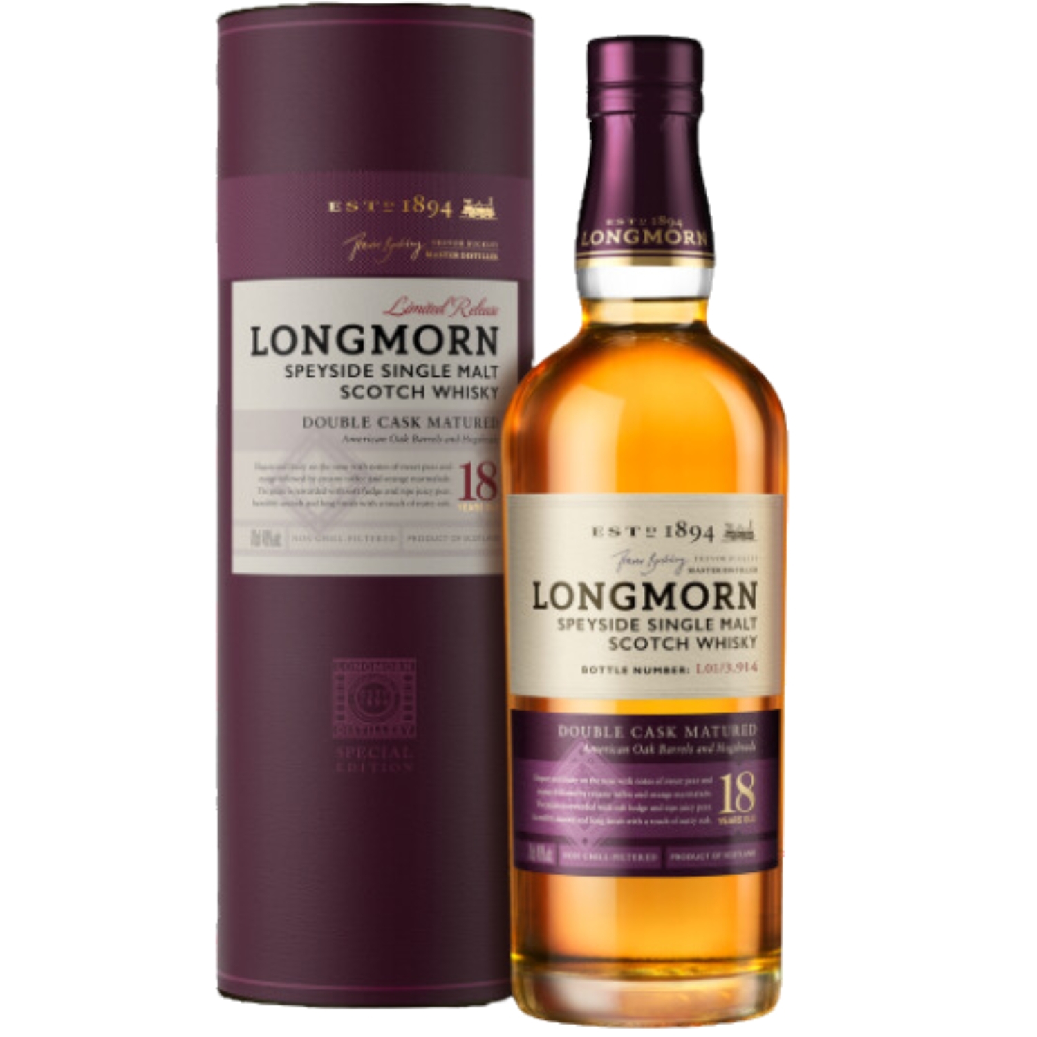 朗摩 18 年單一麥芽蘇格蘭威士忌 700ml