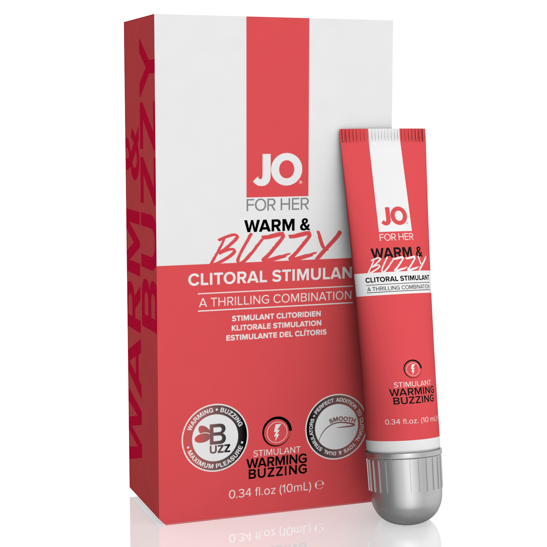 System Jo Warm and Buzzy Clitoral Stimulant 10ml