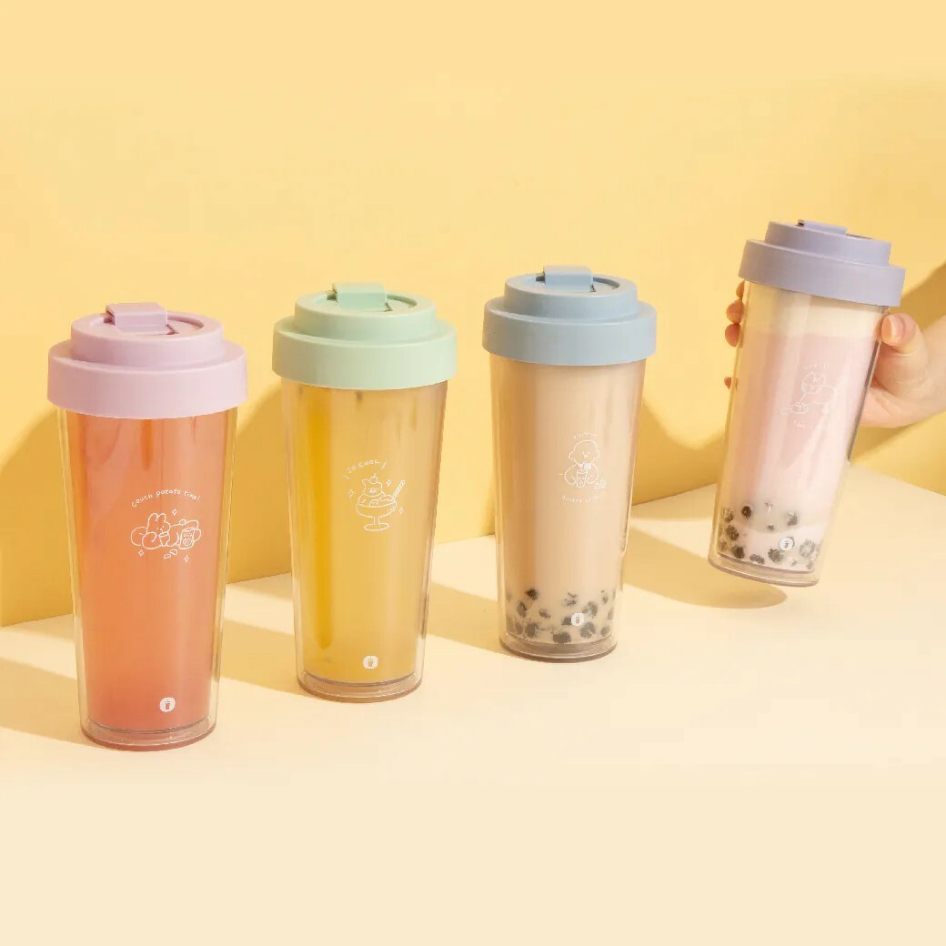 #現貨 良杯製所 Ecozen 透明雙層隨行杯 750ml